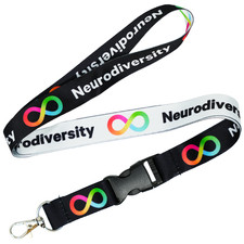 Cordón de Conciencia de Neurodiversidad - Símbolo Infinito Autismo TDAH Apoyo Regalo