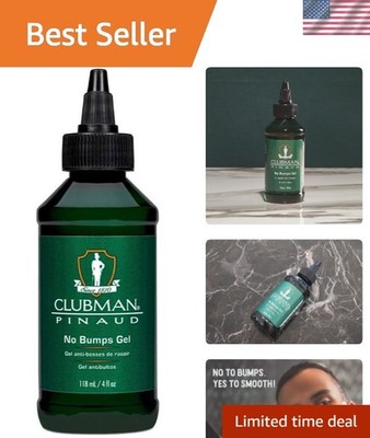 4 Oz Pinaud Aftershave Gel - Ultimate Razor Bump Solution with Classic Fragrance