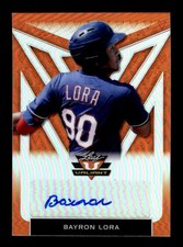 2020 Leaf Valiant #PA-BL1 Bayron Lora Portrait Autographs Orange #/75