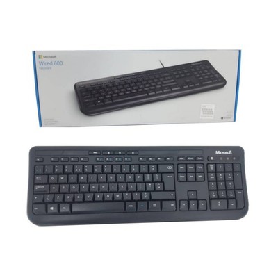 Microsoft 600 kabelgebundene USB Computer Tastatur
