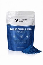 Blue Spirulina Powder 50g (Phycocyanin E18) | Natural Food Colour | Vegan UK