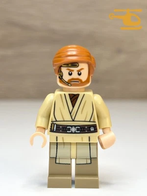 LEGO Star Wars™ Obi-Wan Kenobi - Minifigure sw0704 (Headset) - Photo 1/4