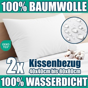 Kopfkissenbezug 80x80 Baumwolle