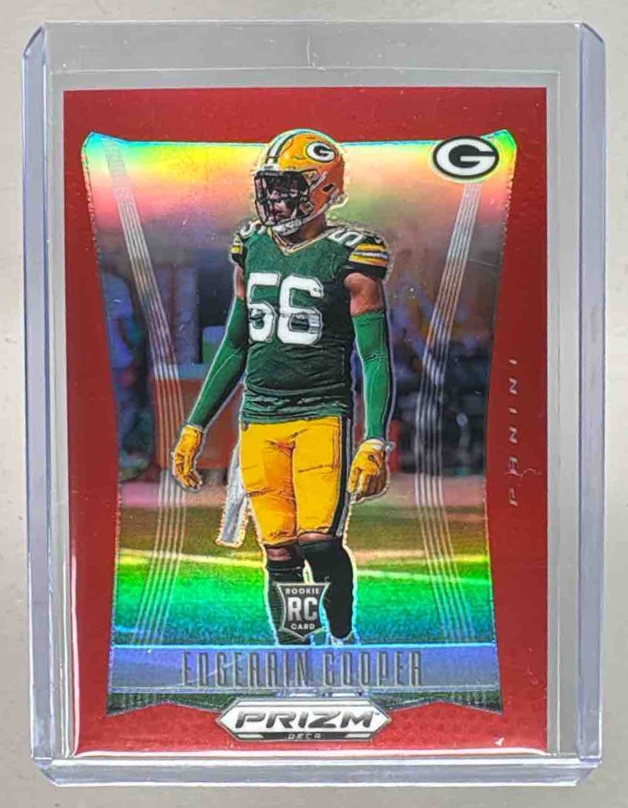 Edgerrin Cooper 2024 Panini Prizm Deca #117 Red Rookie RC 49/199