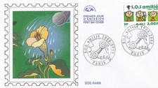 FRANCE 2000 FDC SOS AMITIE YT 3356