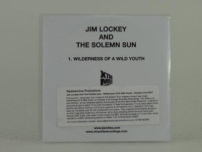 JIM LOCKEY AND THE SOLEMN SUN WILDERNESS OF A WILD YOUTH (D22) 1 Track Promo CD 
