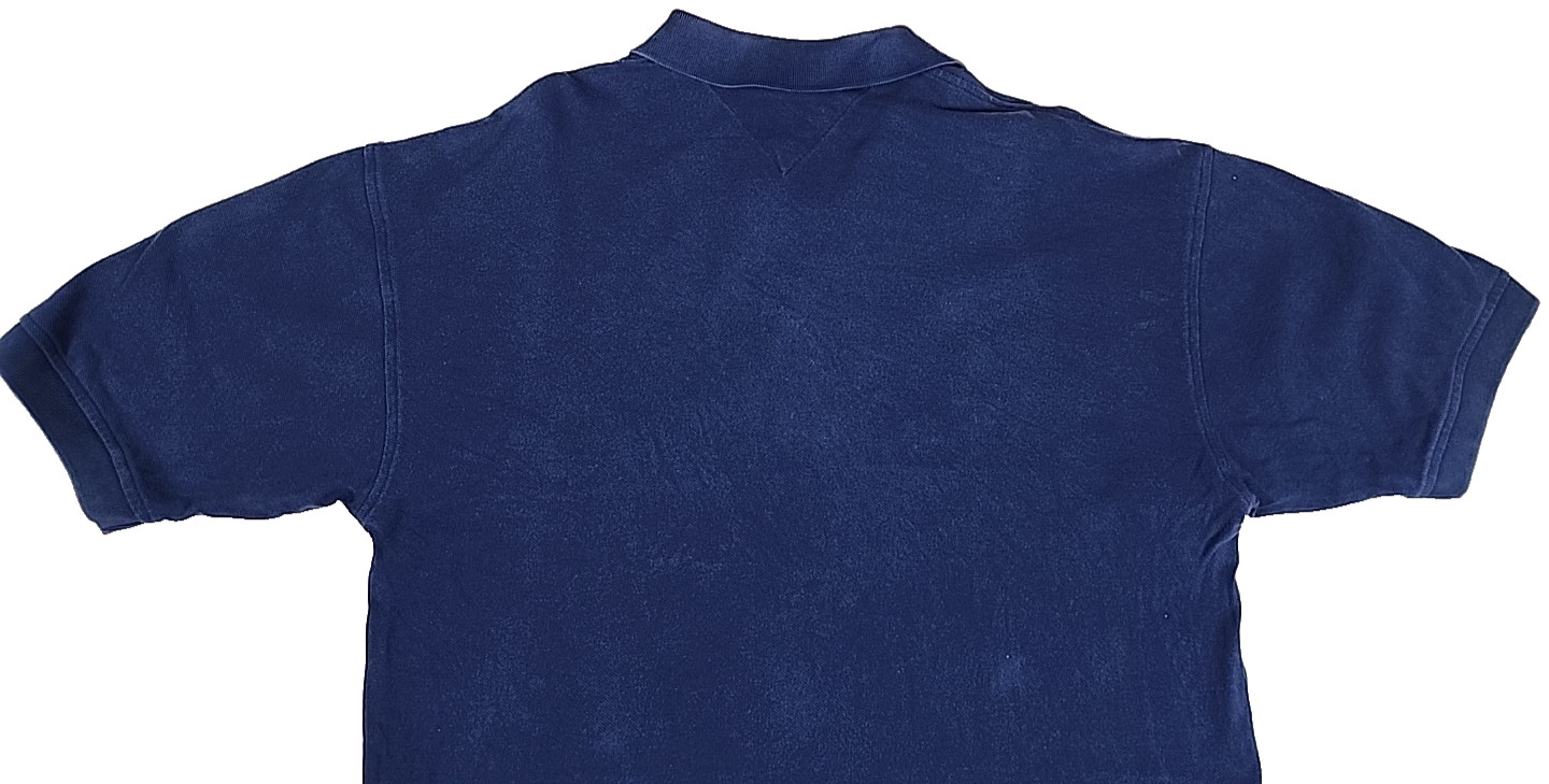 Vintage Tommy Hilfiger Polo Shirt Mens L Big Flag Embroidered Spell Out Logo thumbnail 19