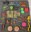 Vintage Lot Of Teenage Mutant Ninja Turtles Accessories And Weapons 90’s