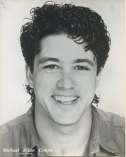 Vintage Michael Allan Cohen Actor Headshot & Resume – Hollywood Memorabilia
