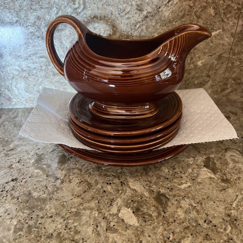 Amberstone Ironside Gravy Barca ciotola pasta piatti pane Sheffield Homer Laughlin - Foto 9 di 9