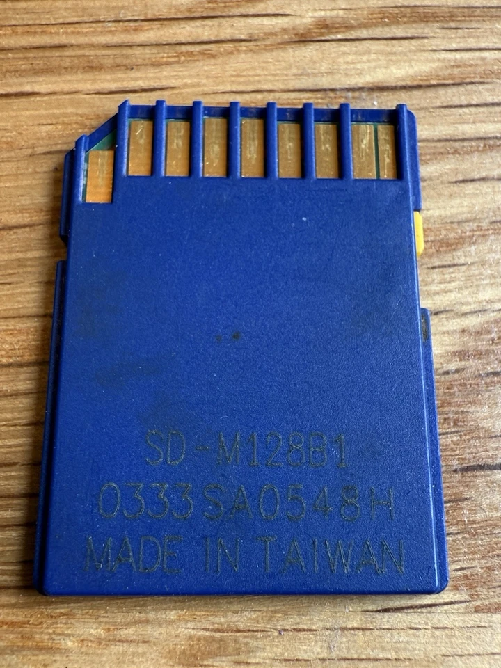 Dane Elec 128 MB SD Memory Card - Tested - Tracked Post - Image 2 of 2