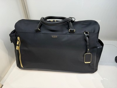 NEW Tumi Voyageur VENICE 18.0” Nylon Duffel Bag - BLACK with GOLD