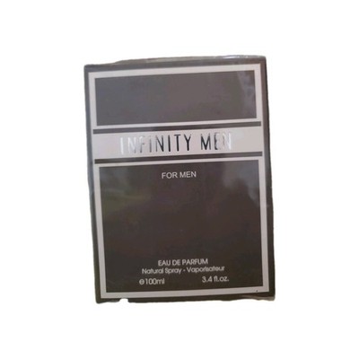 Infinity men for men eau de parfum natural spray vaporisateur e 100ml 3.4 fl.oz