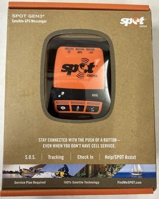 Spot Gen3 Gen 3 Satellite GPS Messenger S.O.S. Tracking New Open Box