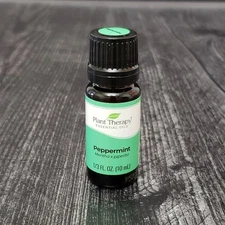 Plant Therapy Peppermint Essential Oil Single, 10ml Dropper Bottle