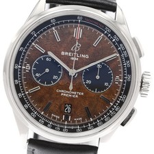 BREITLING Premier B01 Bentley Centenario Data Quadrante Marrone Automatico Uomo_930227