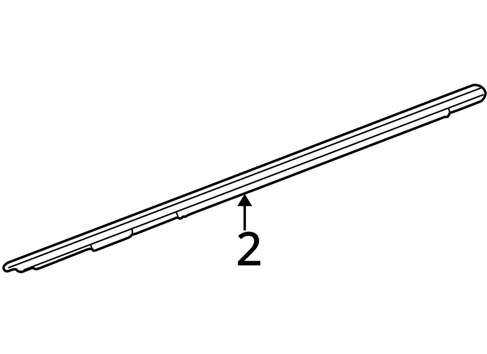 2002-2006 GMC CHEVROLET TRAILBLAZER EXT ENVOY XL STEP ASST 15052424 -  NEW OEM - Image 3 of 3