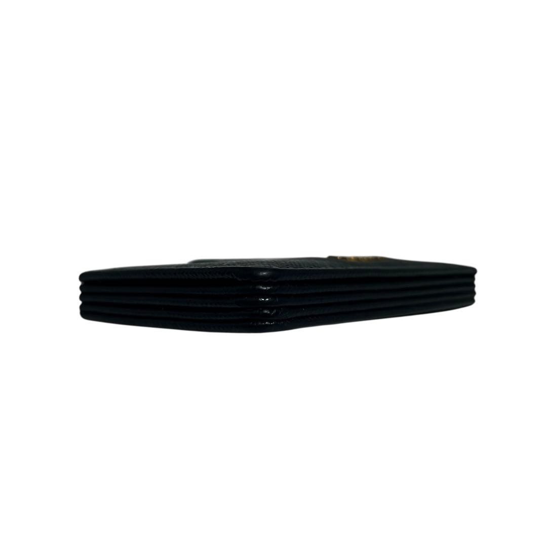 Prada Saffiano Leather Card Case Black Business Card Holder thumbnail 9