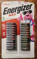 Energizer Max Alkaline AAA Batteries 48 Pack 0.42 per gallon