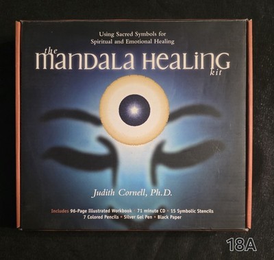 The Mandala Healing Kit Judith Cornell PHD 96 Pg Workbook, CD, Symbolic Symbols