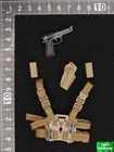 1:6 Scale DAM 78014 USMC Recon Battalion - M9 Pistol w/ CQC Holster
