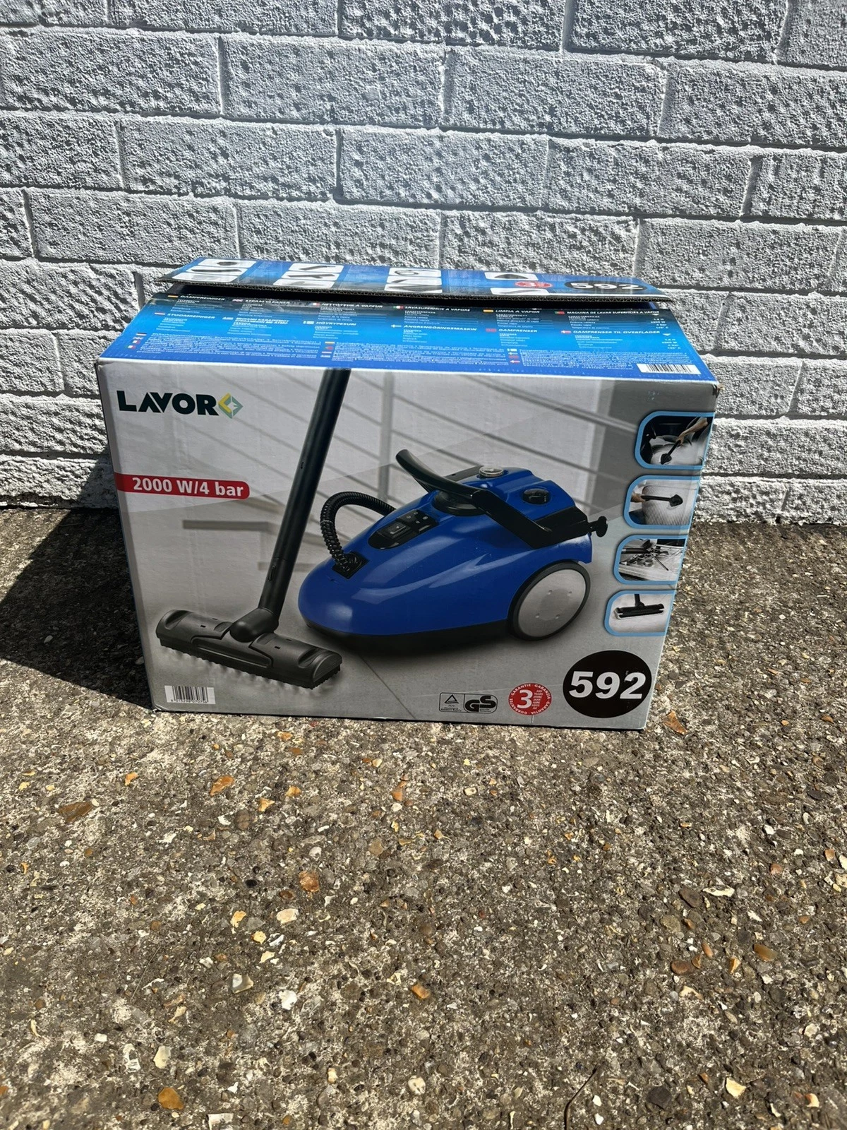 Lavor Star Stream Steamer 2000w/4bar Fully with Accessories
Opens in a new window or tab