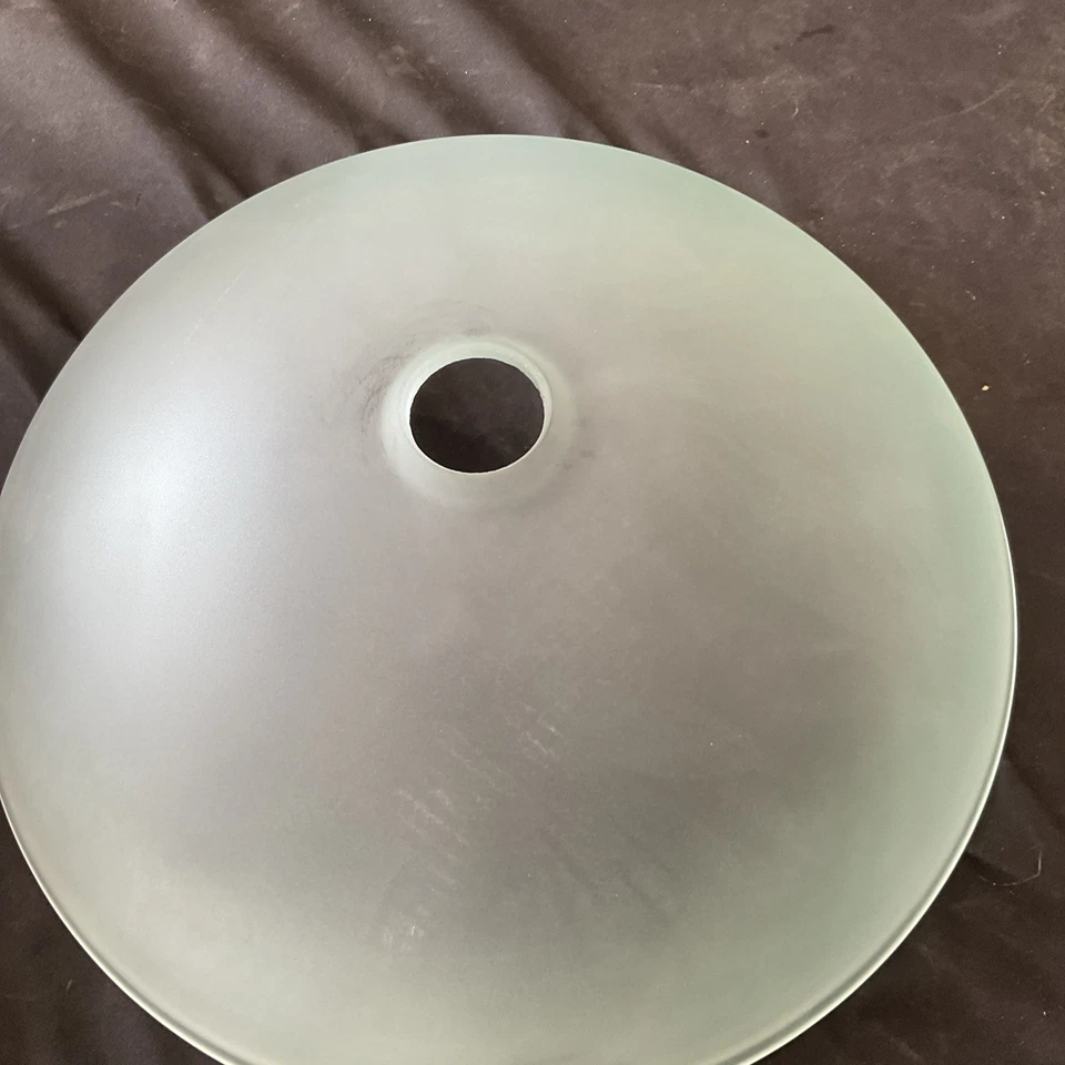 DECOLAV Miami 15 毫米钢化玻璃容器水槽,磨砂白色 1597T-WH Y2 — 第 3/4 张图片