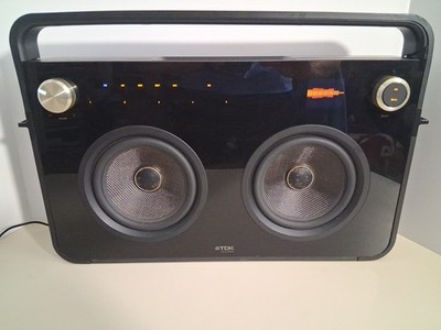 TDK Life On Record 2 Speaker Boombox model TP6802BLK Working 