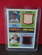 2025 Topps Heritage Clubhouse Collection Dual Player Relics CCDR-JH