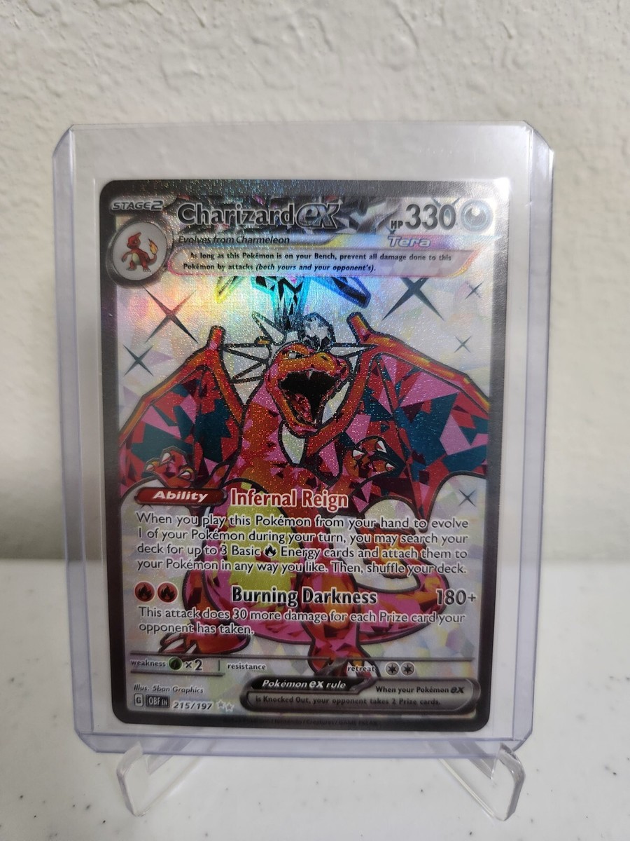 Charizard ex - Obsidian Flames Pokémon TCG 215/197