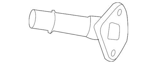 Brida de salida de refrigerante del motor para Saab (N/P 24576963)