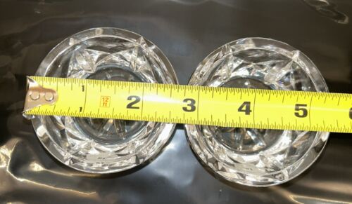 Waterford Kristall x 2 Salz Pfeffer Dip Gewürz Votivkerzenhalter Irland - Bild 2 von 14