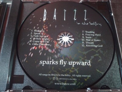 BATZZ IN THE BELFRY - Sparks Fly Upward CD Dark Wave / Goth Rock