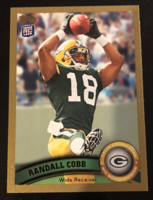 2011 Topps #149 RANDALL COBB Gold Rookie SP #d /2011! PACKERS