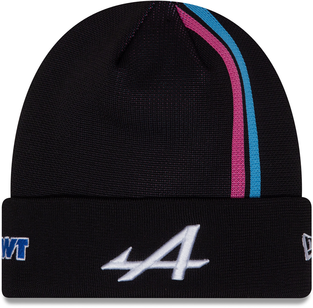 Alpine F1 New Era Pierre Gasly Driver Stripe Knit Beanie