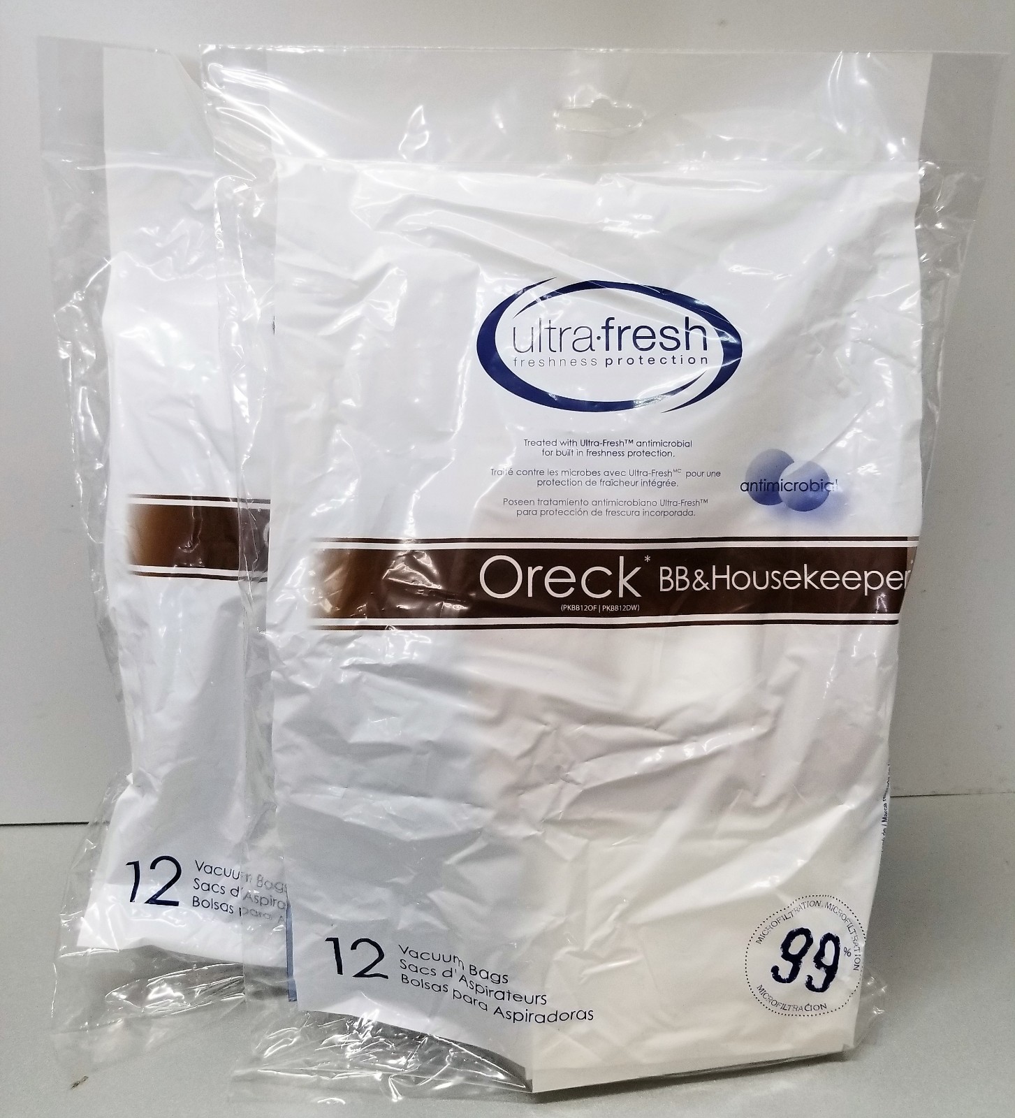 Sacchetti Sottovuoto Ricambi Per Oreck BB180 880 BB280 BB850 BB870 PKBB12DW Part - Foto 12