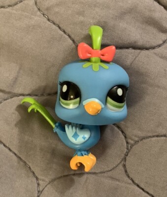 Littlest Pet Shop G7 City Vibes #40 Blue Fancy Bird Loose 2024 LPS