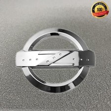 For 350z 370z Fairlady Z33 Z34 Glossy Silver Z Logo Front Rear Emblem Badge