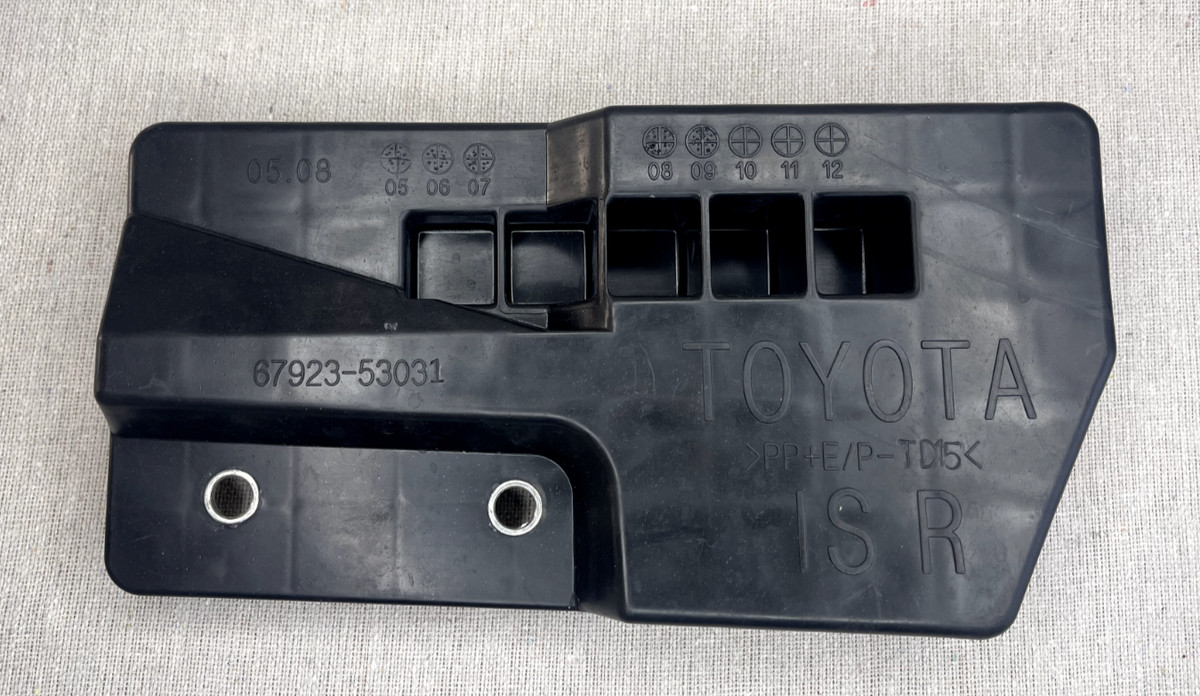 2006-2014 Lexus IS250 IS350 Cushion, Front Door Stiffener, NO.2 OEM 67923-53031