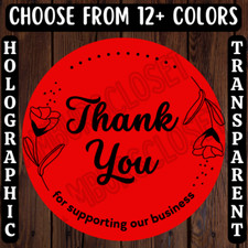 40 THANK YOU STICKERS 2