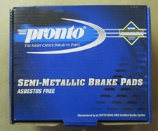 BRAND NEW PRONTO FRONT BRAKE PADS PMD549 / D549 FITS VEHICLES ON CHART