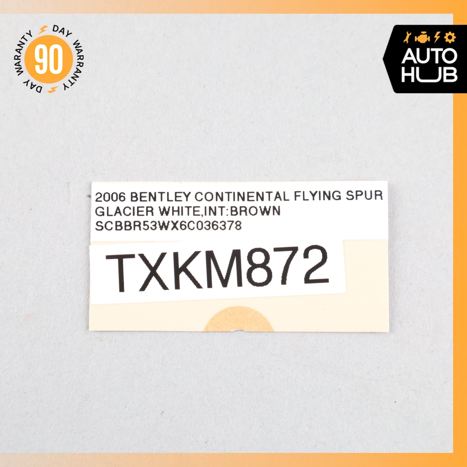 Bentley Continental Flying Spur Engine Turbocharger Vacuum Hose Line OEM