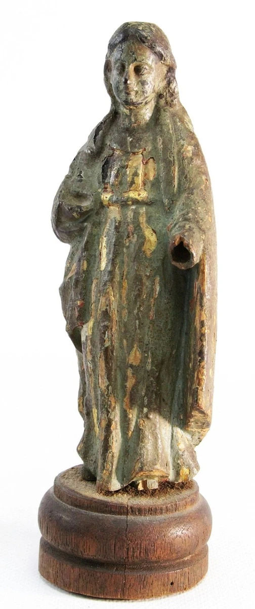 1800 年前木材制造收藏品雕塑和雕像| eBay