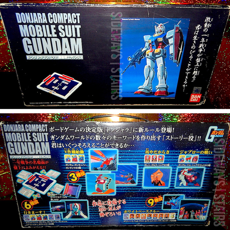 2002 MOBILE SUIT GUNDAM DONJARA COMPACT GAME vintage mahjong ponjan Japan  RARE