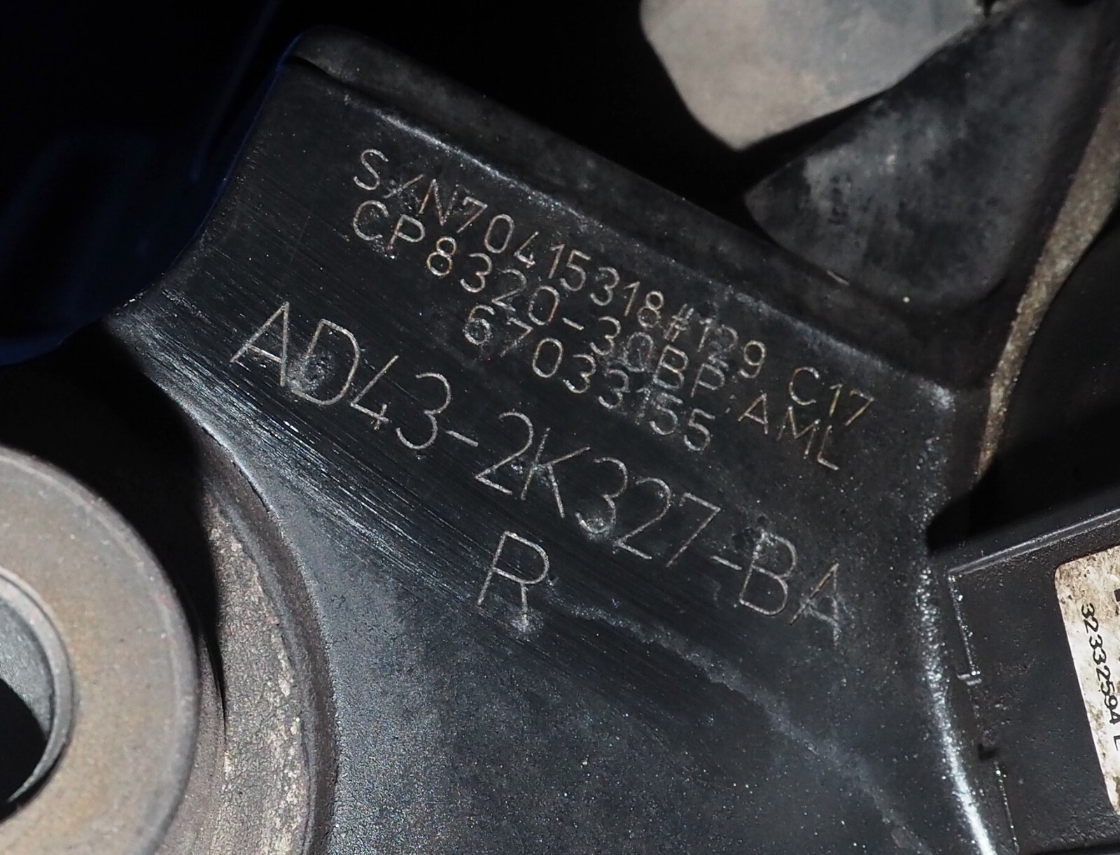 2010-2020 Aston Martin Rapide Right Rear Parking Brake Caliper W/Motor OEM Black