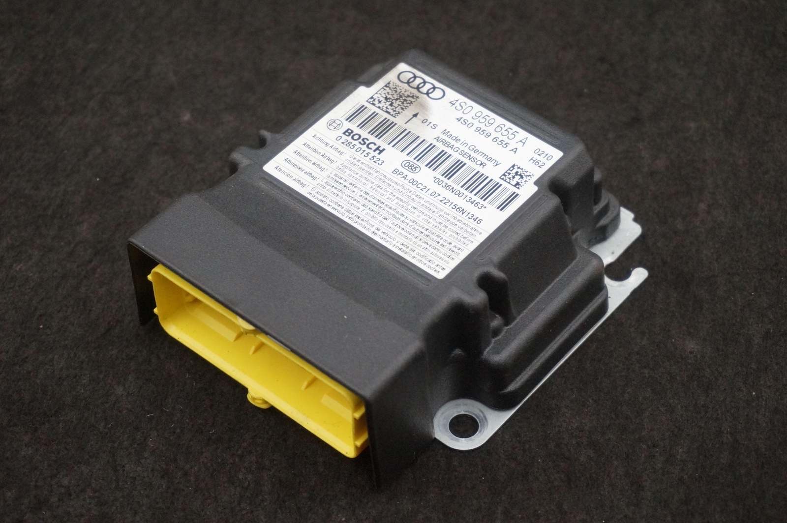 SRS Restraint Diagnostic Control Module OEM 4S0959655 Audi R8 4S 2017-23 *Note
