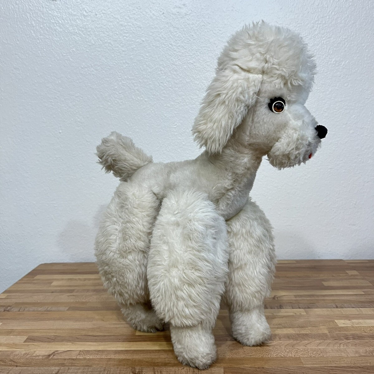 * vintage dog ୨୧ * モコモコ ホワイトの プードルちゃん vintage dog ୨୧ * モコモコ ホワイトの プードルちゃん - メルカリ