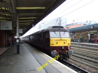 Photo 6x4 Doncaster Railway Station West Coast Railways excursion train h c2014