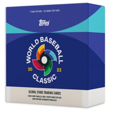 【新品未開封】2023 Topps World Baseball Classic 2023 Topps World Baseball Classic Hobby Box | DA Card World