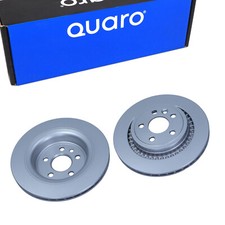 2x QUARO BREMSSCHEIBE Hinten für VOLVO XC60 156 XC60 VAN